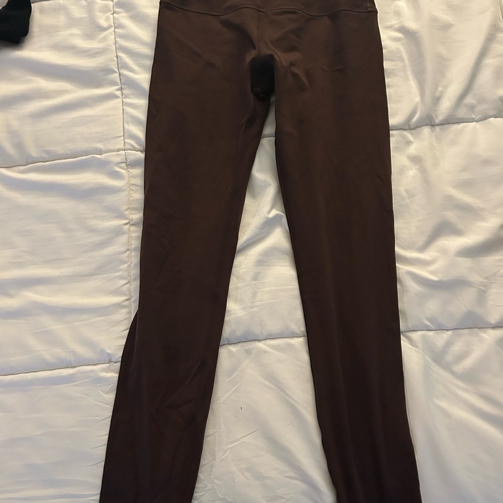 CRZ YOGA Brown Leggings/Bra Set WORN ONCE